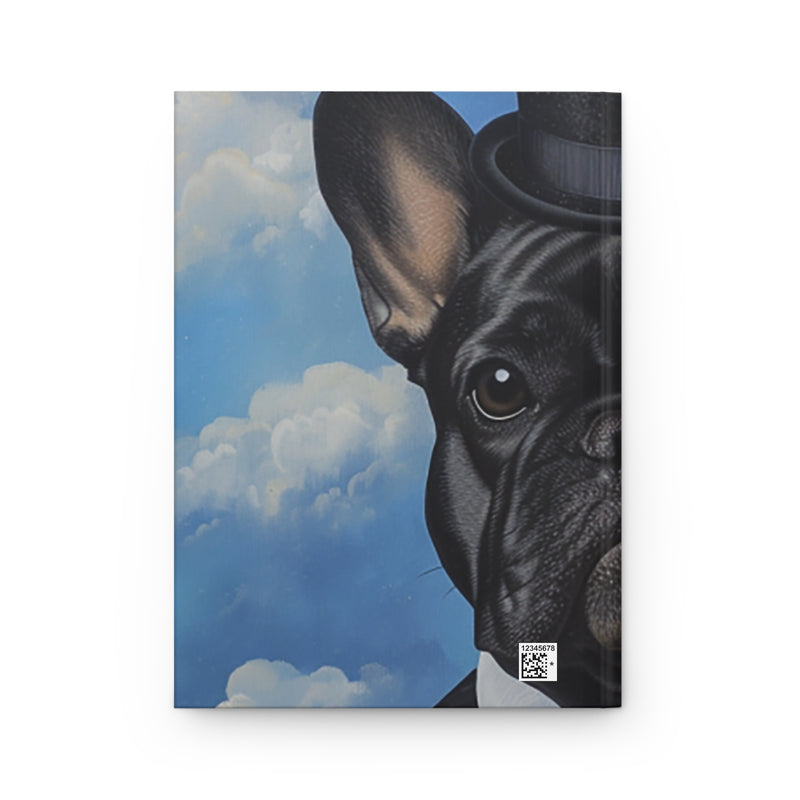 French Bulldog Hardcover Journal - Fine Art Inspired Matte Finish