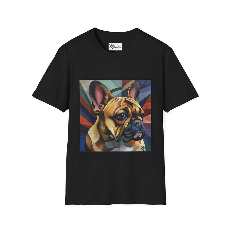 French Bulldog Fine Art Unisex Softstyle T-Shirt