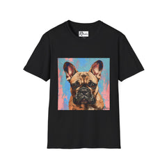 French Bulldog Fine Art Unisex Softstyle T-Shirt