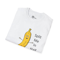 Naughty Nibbles Funny Adult Humor Banana Unisex Soft-Style T-Shirt