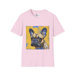 French Bulldog Fine Art Unisex Softstyle T-Shirt