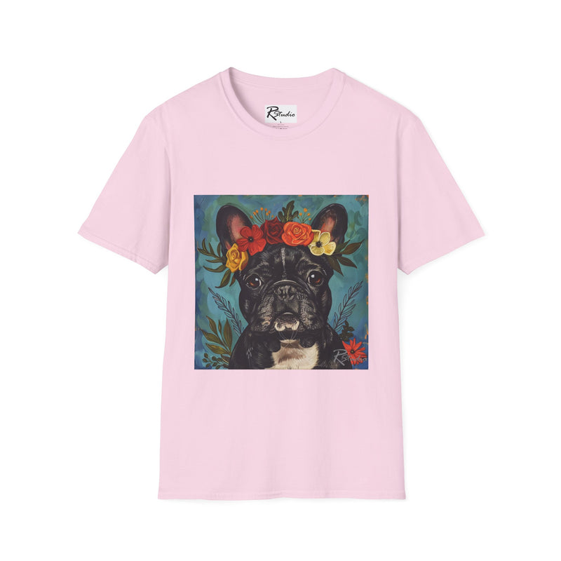 French Bulldog Fine Art Unisex Softstyle T-Shirt