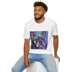 French Bulldog Fine Art Unisex Softstyle T-Shirt