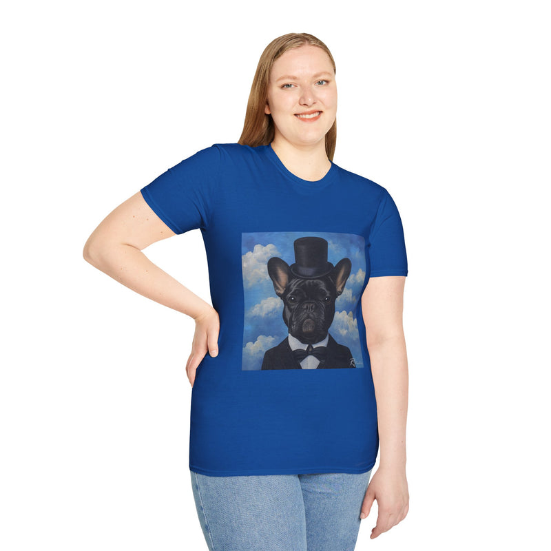 French Bulldog Fine Art Unisex Softstyle T-Shirt