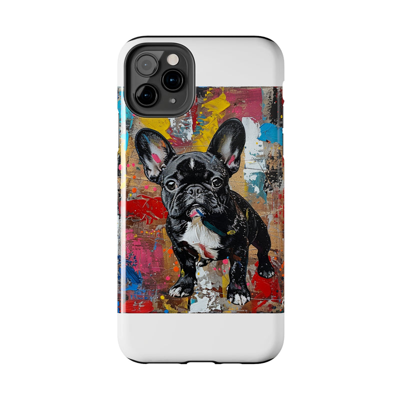 French Bulldog Fine Art Tough iPhone Case - Durable & Stylish Protection