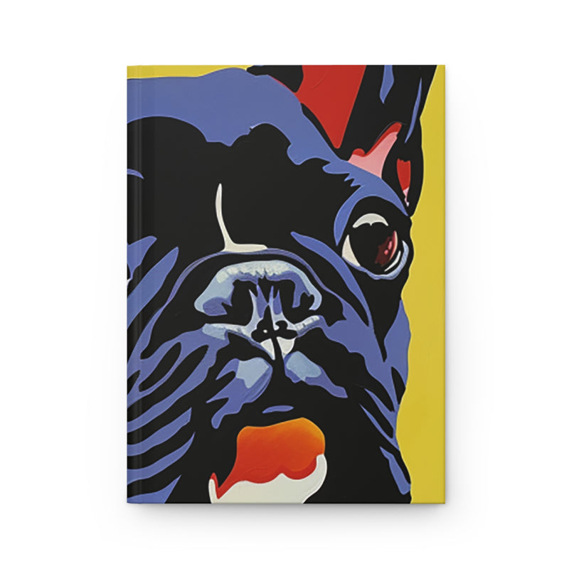 French Bulldog Hardcover Journal - Fine Art Inspired Matte Finish