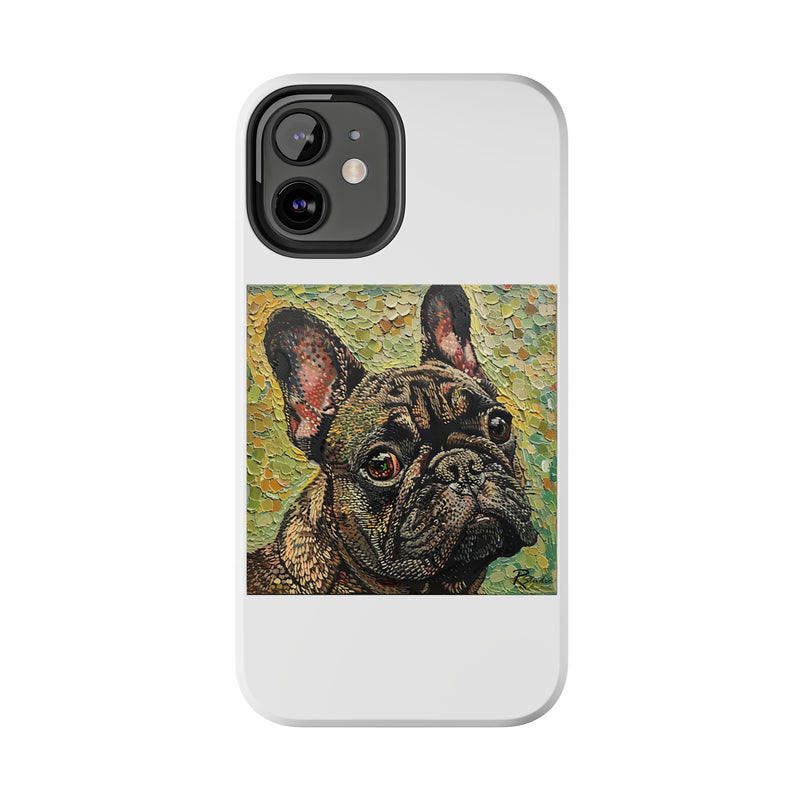 French Bulldog Fine Art Tough iPhone Case - Durable & Stylish Protection