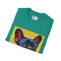 French Bulldog Fine Art Unisex Softstyle T-Shirt