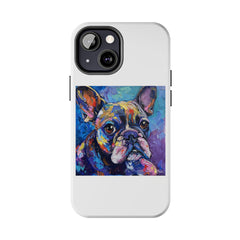 French Bulldog Fine Art Tough iPhone Case - Durable & Stylish Protection