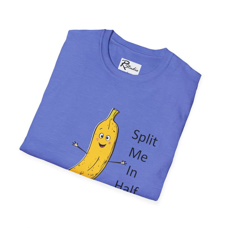 Naughty Nibbles Funny Adult Humor Banana Unisex Soft-Style T-Shirt