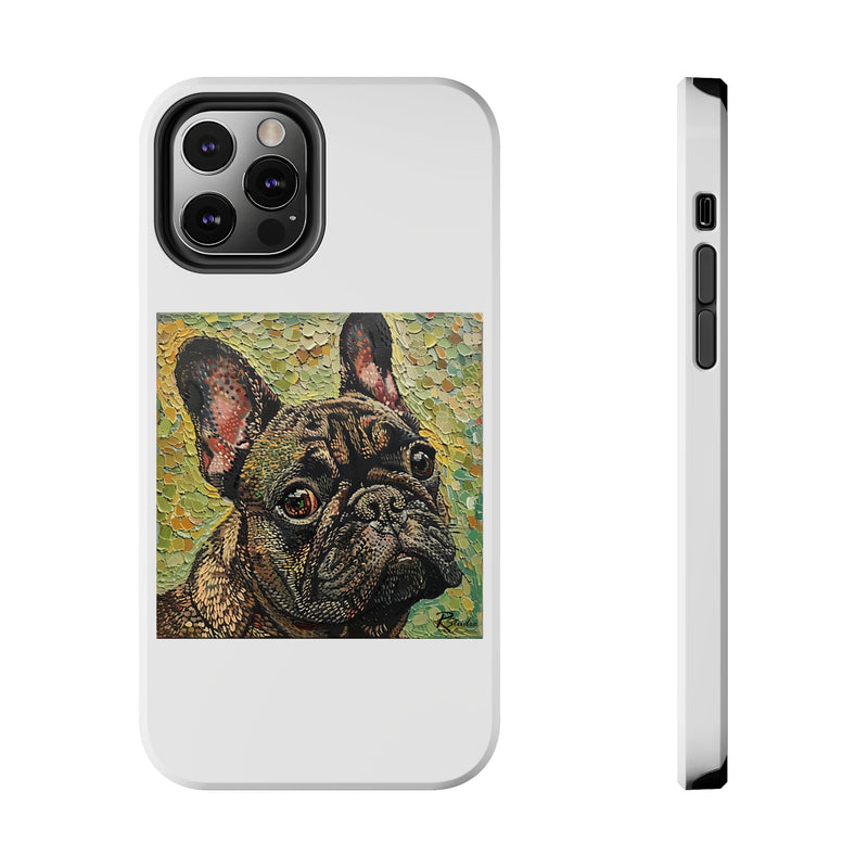 French Bulldog Fine Art Tough iPhone Case - Durable & Stylish Protection