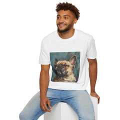 French Bulldog Fine Art Unisex Softstyle T-Shirt