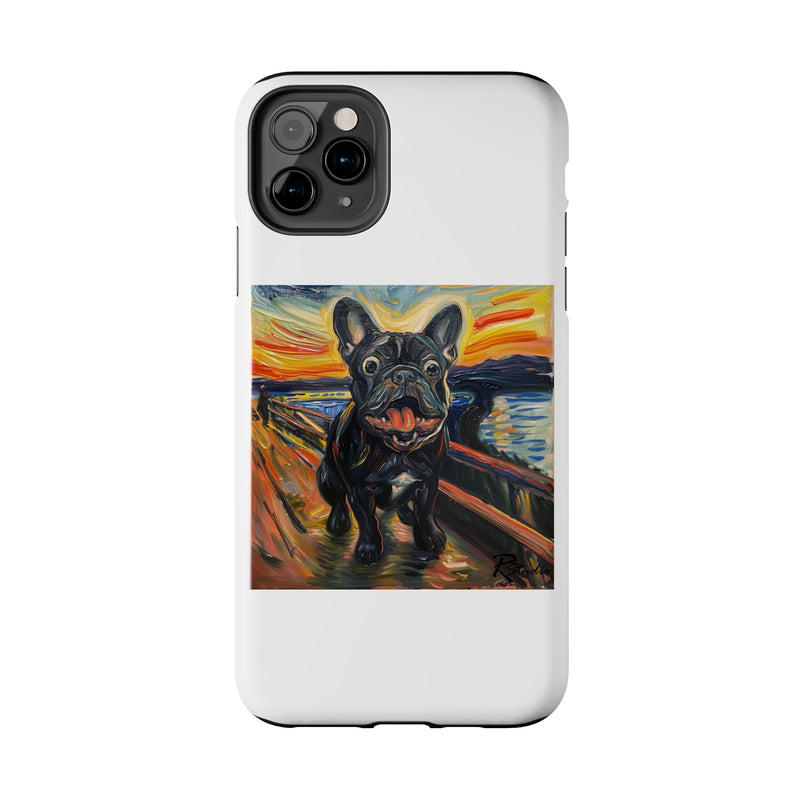 French Bulldog Fine Art Tough iPhone Case - Durable & Stylish Protection