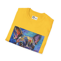 French Bulldog Fine Art Unisex Softstyle T-Shirt