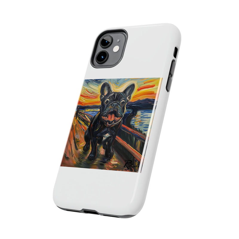 French Bulldog Fine Art Tough iPhone Case - Durable & Stylish Protection