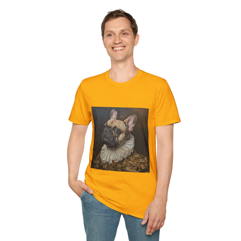 French Bulldog Fine Art Unisex Softstyle T-Shirt