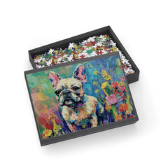 French Bulldog Fine Art Jigsaw Puzzle - 96, 252, 500, 1000 Pieces