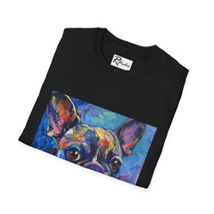 French Bulldog Fine Art Unisex Softstyle T-Shirt