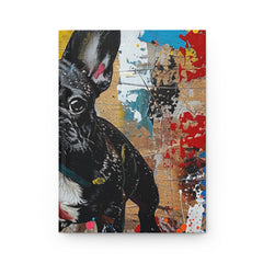 French Bulldog Hardcover Journal - Fine Art Inspired Matte Finish