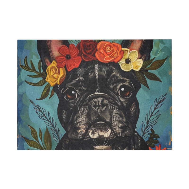 French Bulldog Fine Art Jigsaw Puzzle - 96, 252, 500, 1000 Pieces