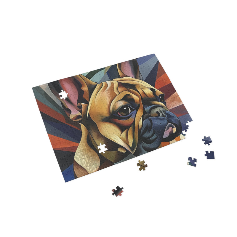 French Bulldog Fine Art Jigsaw Puzzle - 96, 252, 500, 1000 Pieces