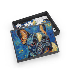 French Bulldog Fine Art Jigsaw Puzzle - 96, 252, 500, 1000 Pieces