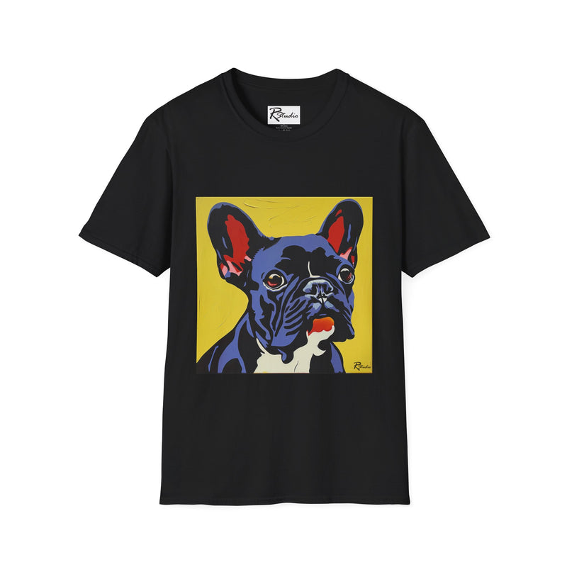 French Bulldog Fine Art Unisex Softstyle T-Shirt