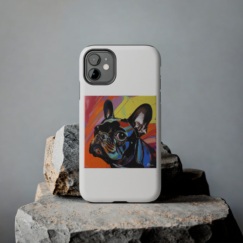 French Bulldog Fine Art Tough iPhone Case - Durable & Stylish Protection