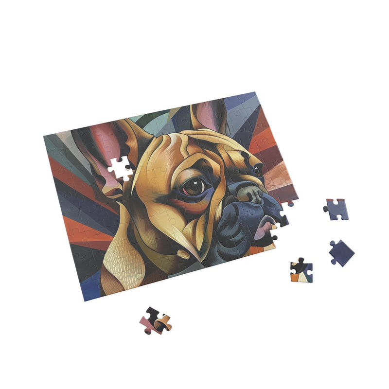 French Bulldog Fine Art Jigsaw Puzzle - 96, 252, 500, 1000 Pieces