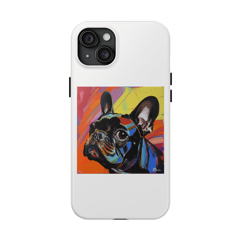 French Bulldog Fine Art Tough iPhone Case - Durable & Stylish Protection