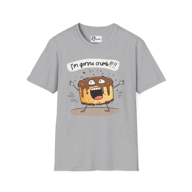 Naughty Nibbles Funny Adult Humor Coffee Crumb Cake Unisex Soft-Style T-Shirt