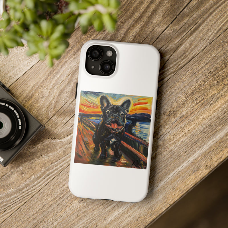 French Bulldog Fine Art Tough iPhone Case - Durable & Stylish Protection