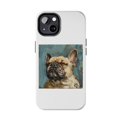 French Bulldog Fine Art Tough iPhone Case - Durable & Stylish Protection