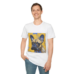 French Bulldog Fine Art Unisex Softstyle T-Shirt