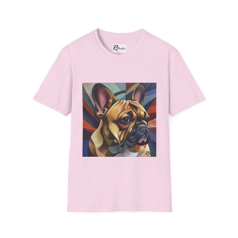 French Bulldog Fine Art Unisex Softstyle T-Shirt