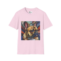 French Bulldog Fine Art Unisex Softstyle T-Shirt