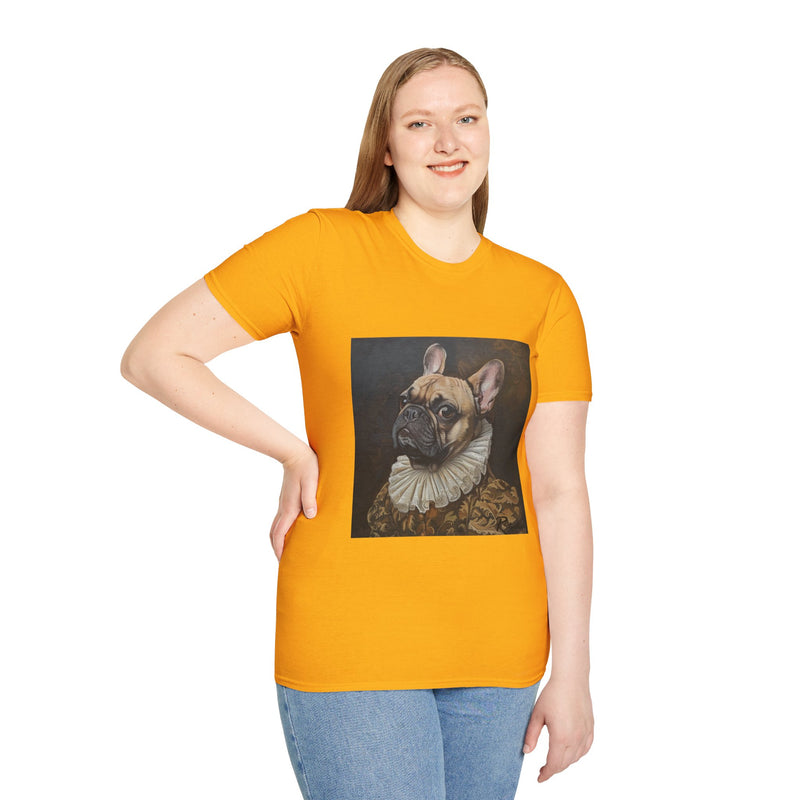 French Bulldog Fine Art Unisex Softstyle T-Shirt