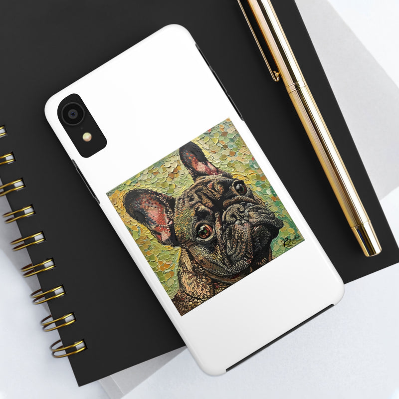 French Bulldog Fine Art Tough iPhone Case - Durable & Stylish Protection