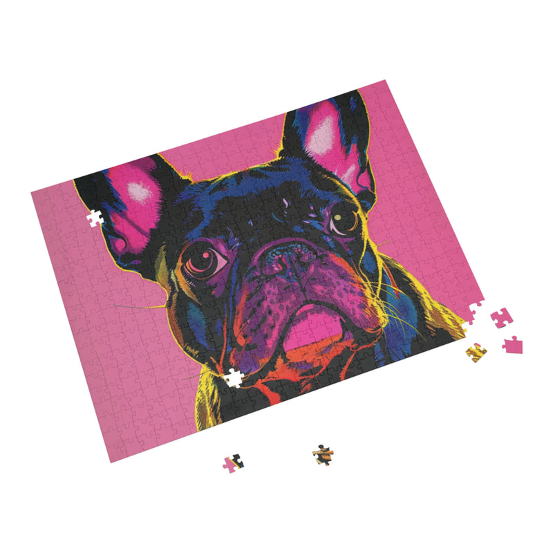 French Bulldog Fine Art Jigsaw Puzzle - 96, 252, 500, 1000 Pieces