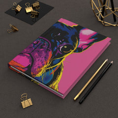 French Bulldog Hardcover Journal - Fine Art Inspired Matte Finish