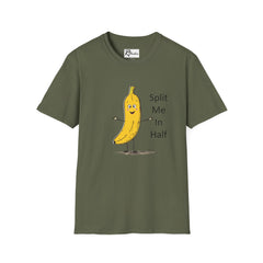 Naughty Nibbles Funny Adult Humor Banana Unisex Soft-Style T-Shirt