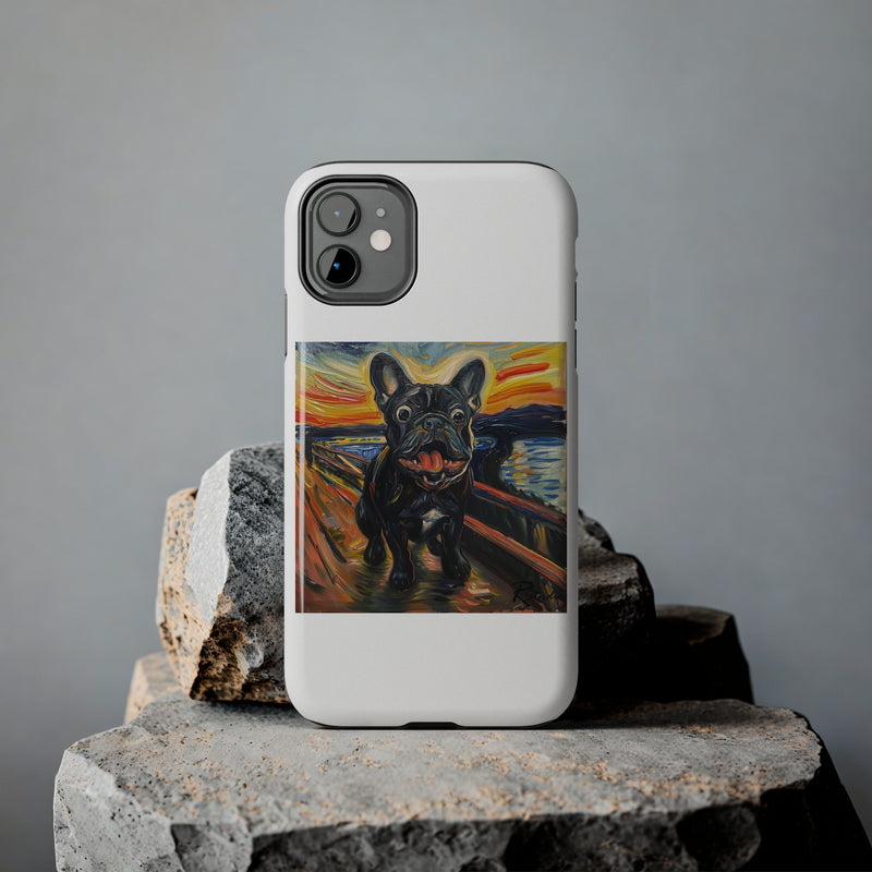 French Bulldog Fine Art Tough iPhone Case - Durable & Stylish Protection