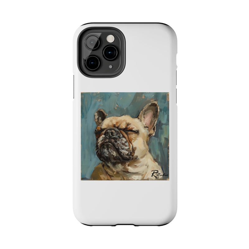 French Bulldog Fine Art Tough iPhone Case - Durable & Stylish Protection