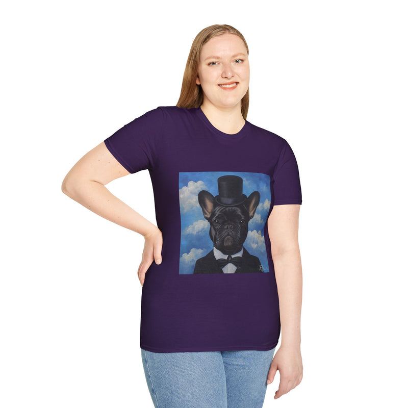 French Bulldog Fine Art Unisex Softstyle T-Shirt