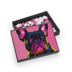 French Bulldog Fine Art Jigsaw Puzzle - 96, 252, 500, 1000 Pieces