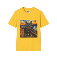 French Bulldog Fine Art Unisex Softstyle T-Shirt