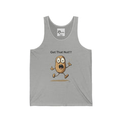 Naughty Nibbles Funny Adult Humor Peanut Unisex Soft-Style Tank Top