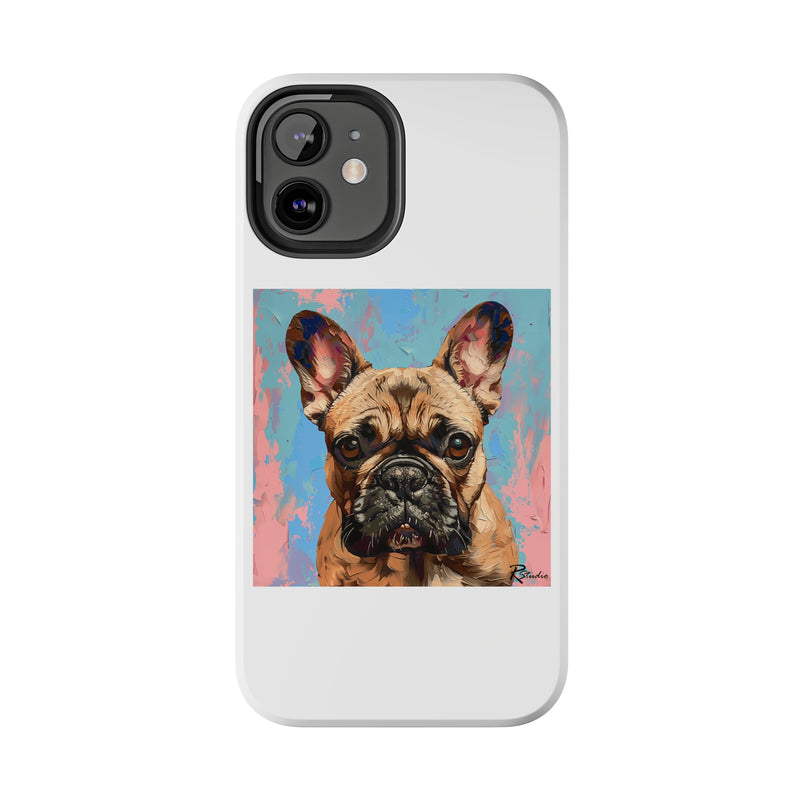 French Bulldog Fine Art Tough iPhone Case - Durable & Stylish Protection