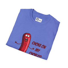 Naughty Nibbles Funny Adult Humor Chorizo Unisex Soft-Style T-Shirt