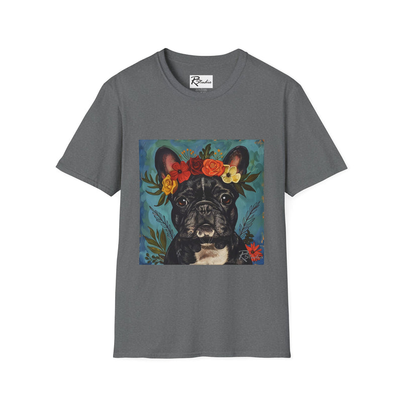 French Bulldog Fine Art Unisex Softstyle T-Shirt